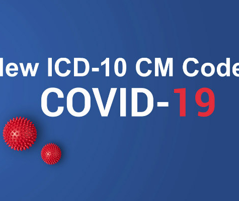 Graphic image that reads New ICD-10 CM Code COVID-19