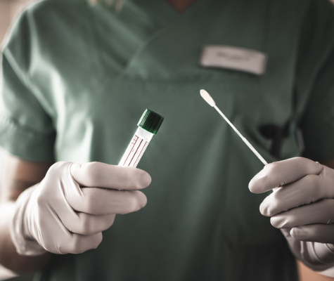 Image of swab Coronavirus test